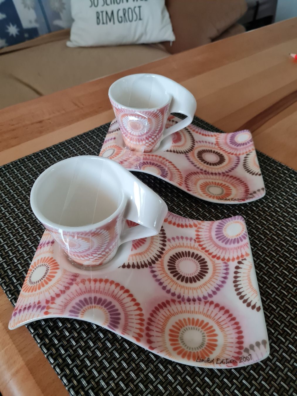 Villeroy & Boch Tazze: Villeroy & Boch2 Kaffeetassen mit Unterteller – Nuovo (secondo la descrizione) da Münsingen venduto da Cuci31 1