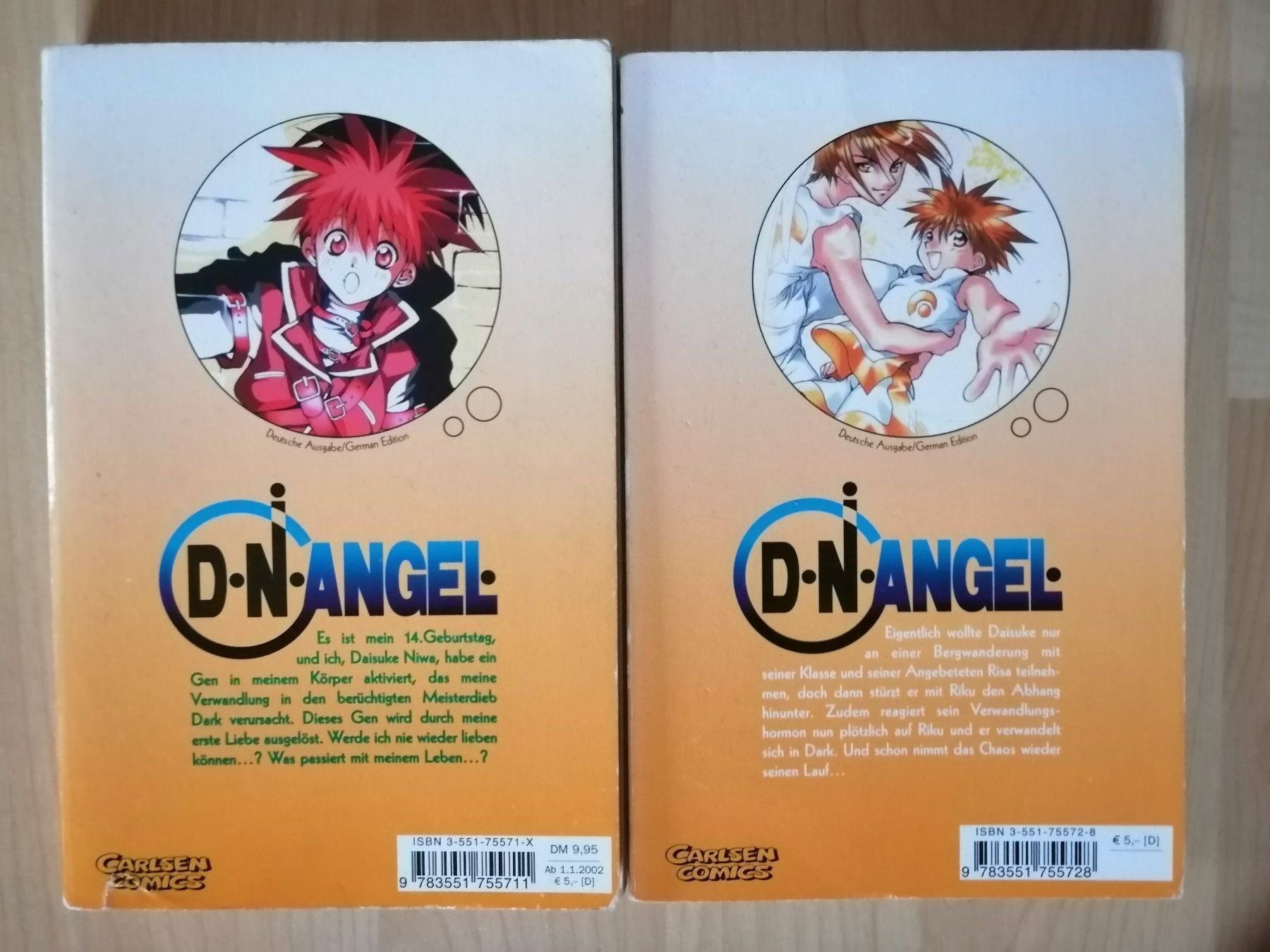 Fumetti: D.N. Angel 1-5 – Usato da Wichtrach venduto da Schmockerpidu 2