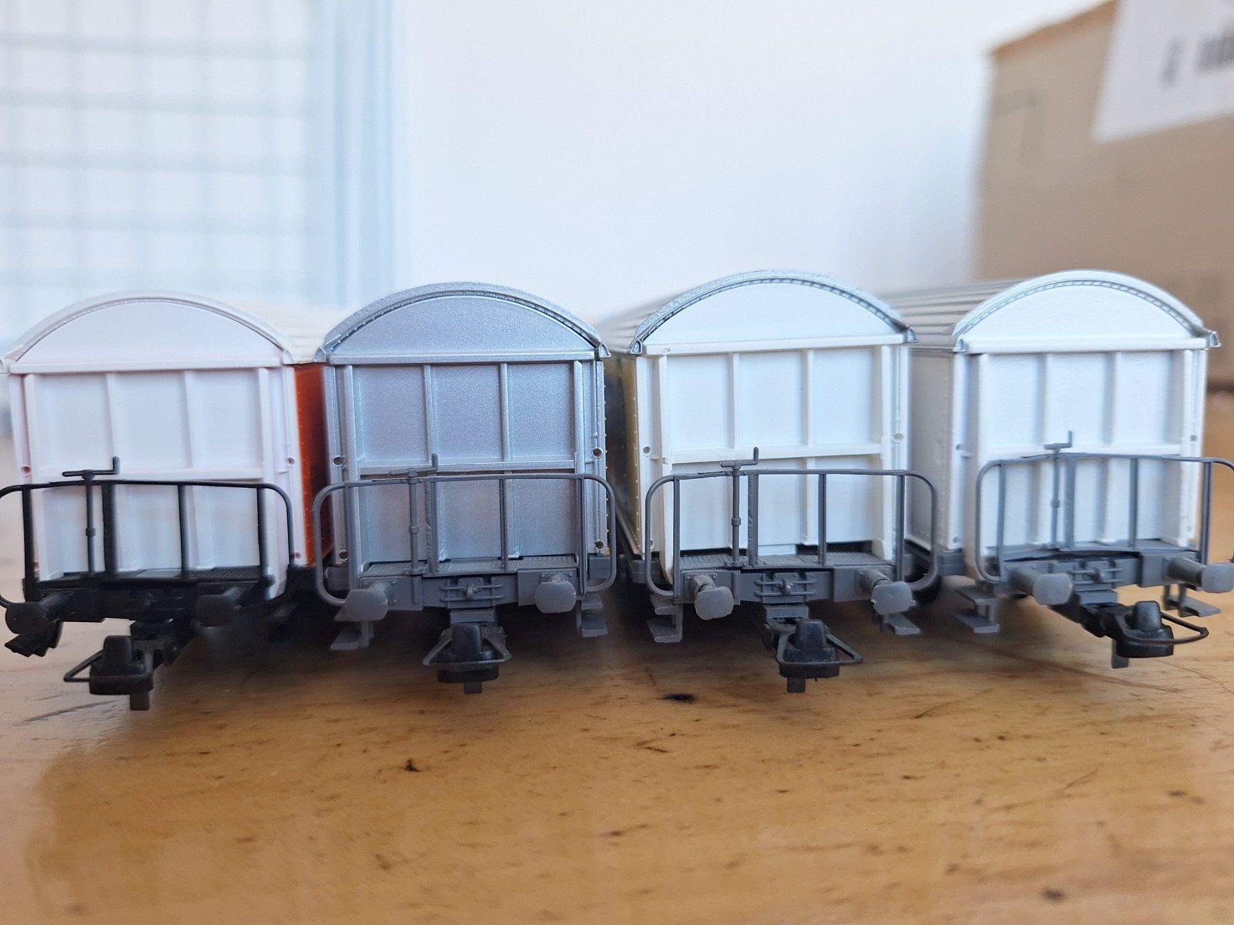 Roco Modelleisenbahnen: Set mit 4 Güterwagen von Roco / AC – Gebraucht aus Basel von Dagonin 4
