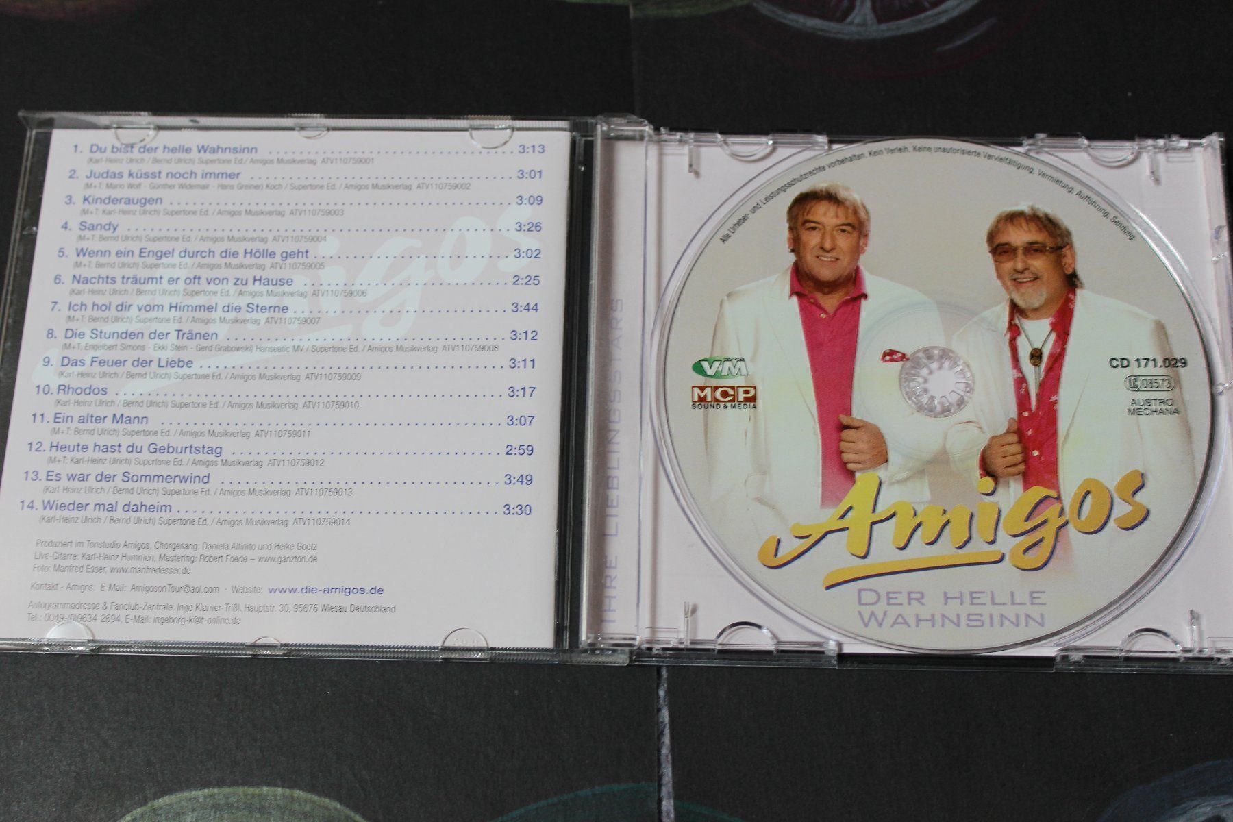 CD: DIE AMIGOS - DER HELLE WAHNSINN CD!!!!!! – Usato da Tübach venduto da JamesStone 2