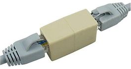 2 x Lan RJ 45 Lan-Kabel Verlängerungsadapter /Kabel zu kurz?
