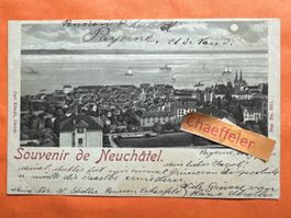 1898 Souvenir de Neuchâtel Suisse