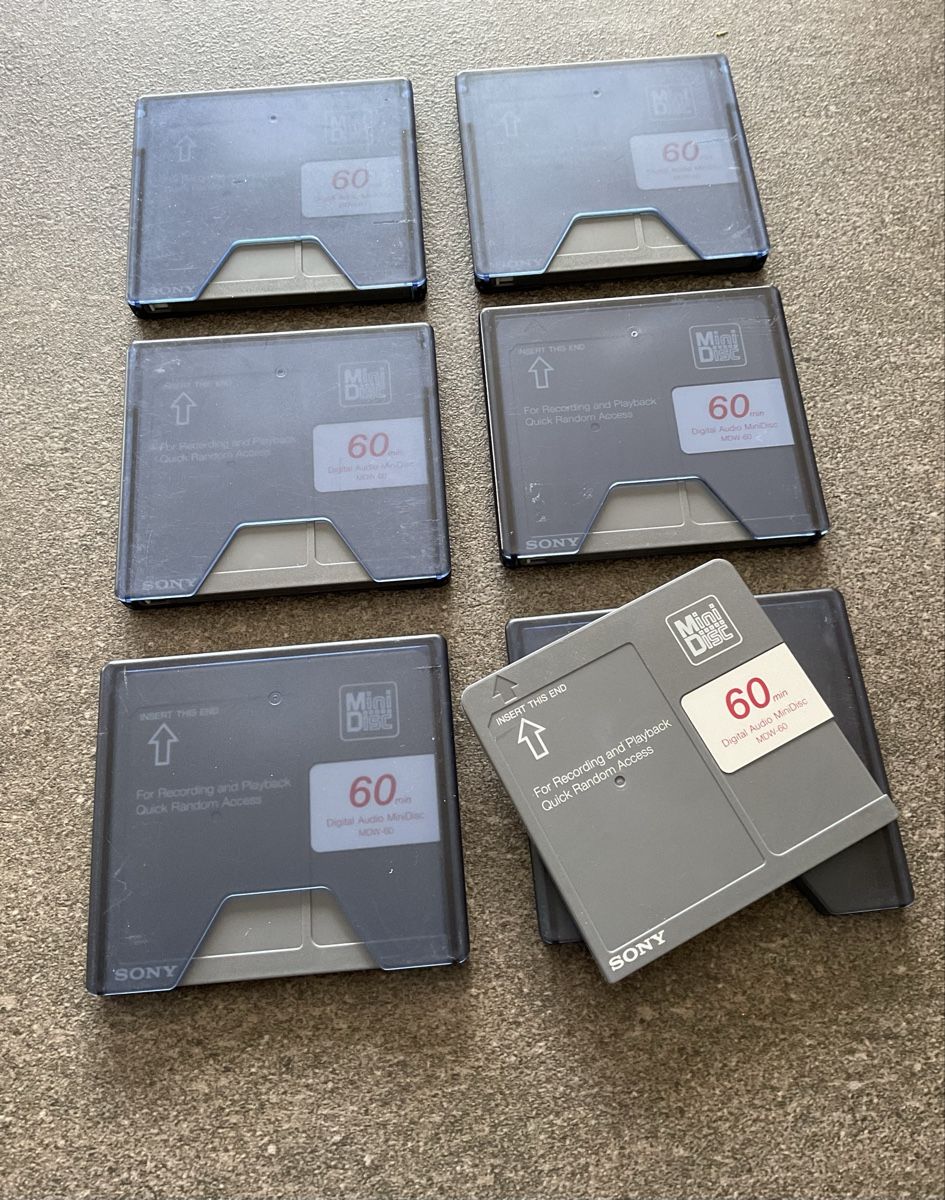 Sony Minidisc: Sony MiniDisc MD 60 - 6 Stück – Usato da Jegenstorf venduto da BAVARIA4CH