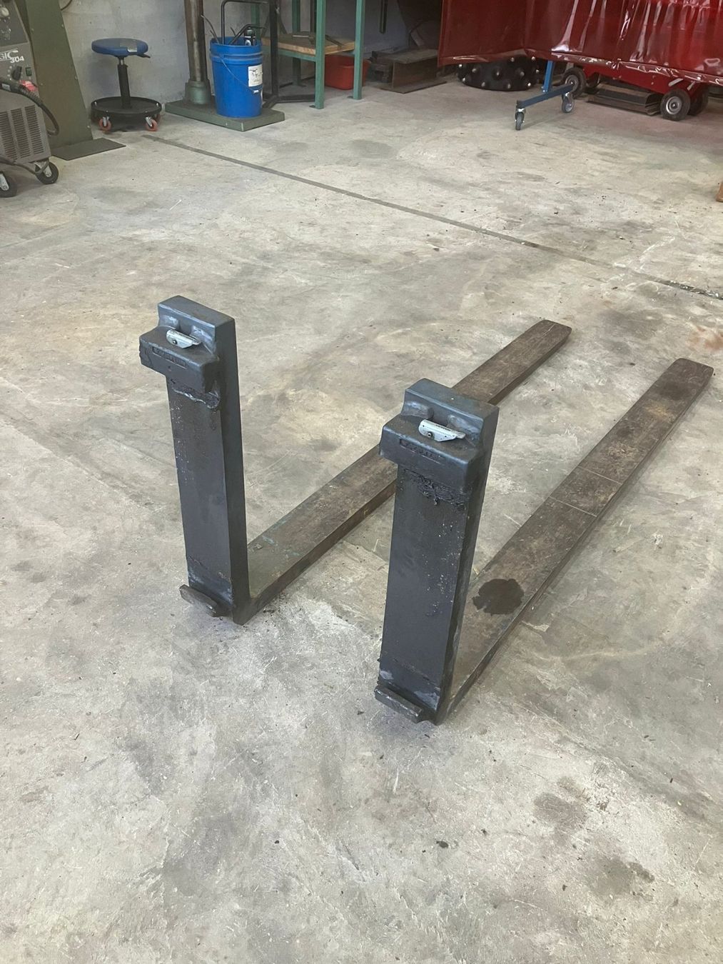 Carrelli elevatori e a forche: Palettgabel Staplergabel 1.6m lang – Usato da Wisen SO venduto da Trix_N 1
