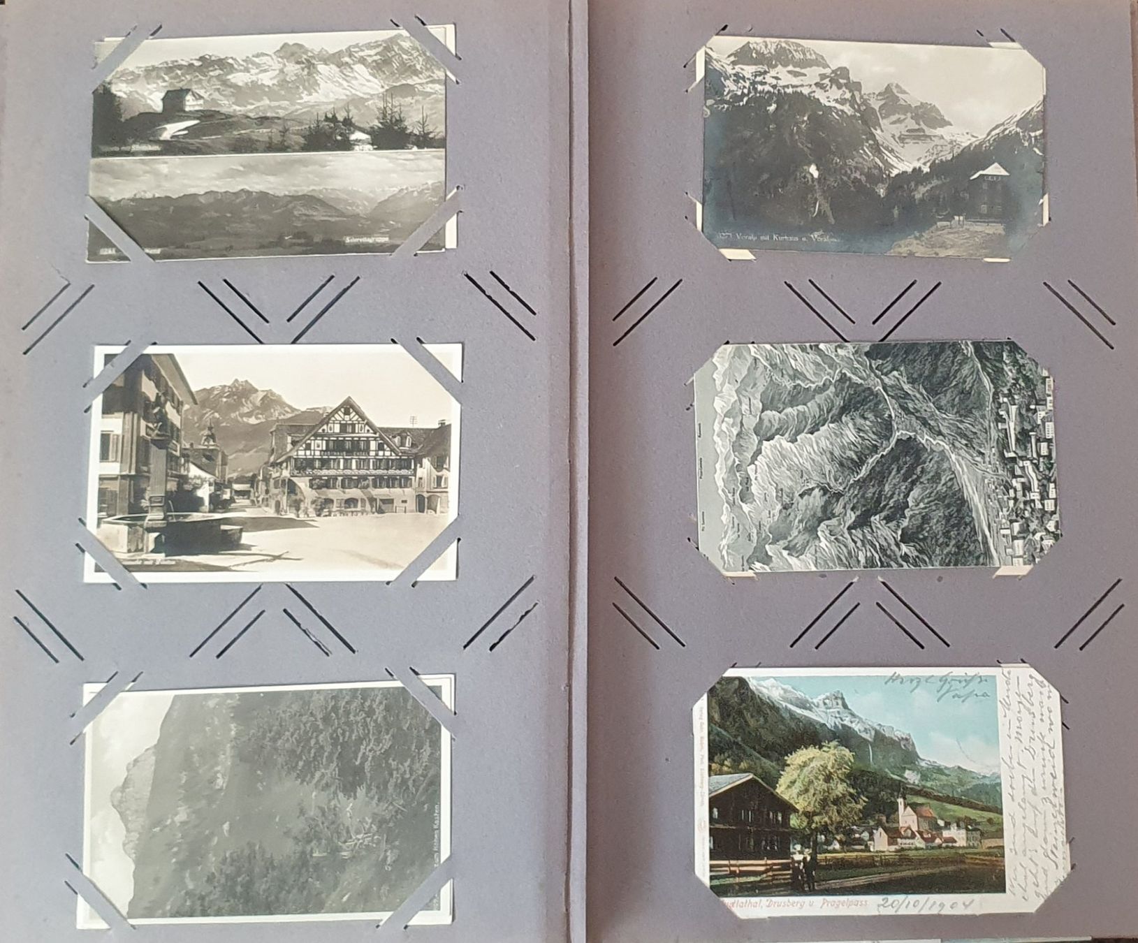 Album: Album mit 170 älteren Ansichtskarten Schweiz – Usato da Kreuzlingen venduto da Rschweiz1 5