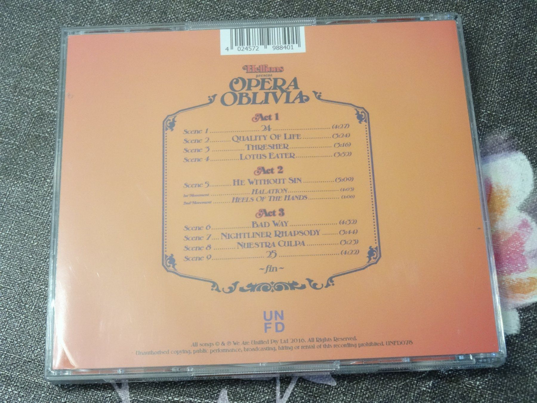 CDs: Helions - Opera Oblivia CD – Gebraucht aus Olten von Disc-Ausverkauf 1