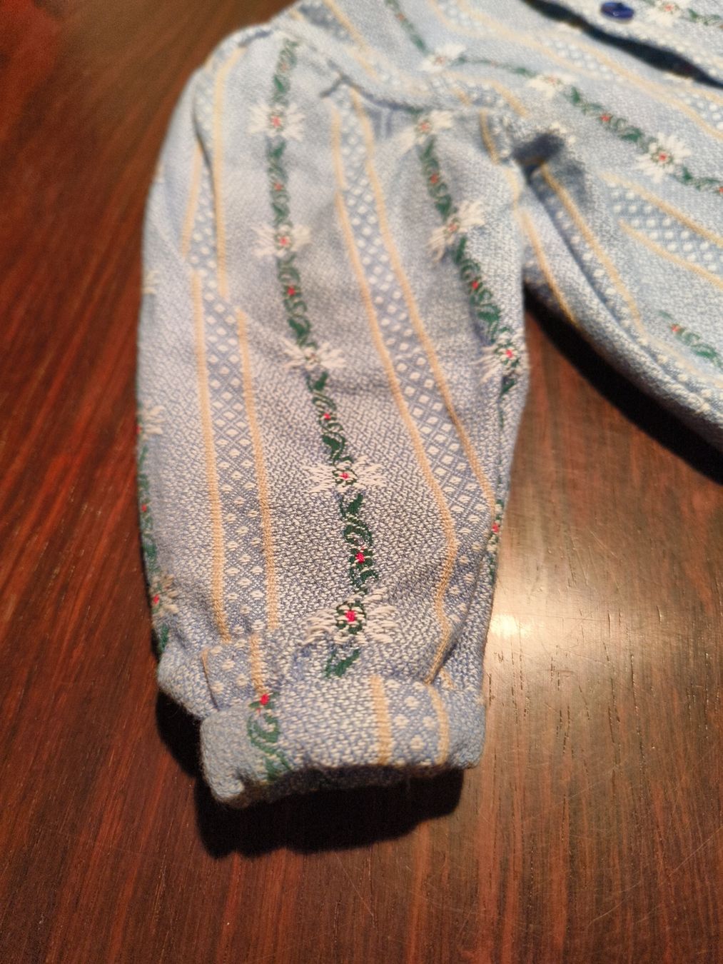 Bambole: Edelweiss Hemd für Puppe Bäbi – Usato da stettlen venduto da VintageBern_ch 3