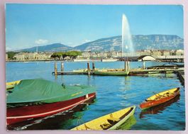 Genève, La Rade et le Jet d'Eau