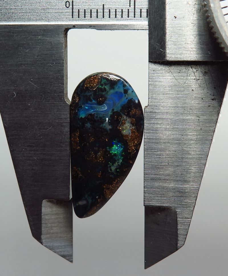 Pietre preziose: Australischer Boulder Opal 10.79Cts. – Nuovo (secondo la descrizione) da Bern venduto da Grindelwaldaus 7