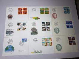 9 Stück Ersttagsbrief (117)