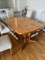 Esstisch + 6 gratis Stühle