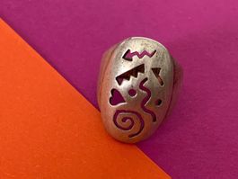 Symboleing silber herz, pfeil spirale (54)