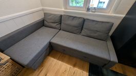 Ikea Friheten Eck/Schlafsofa mit Gebrauchsspuren