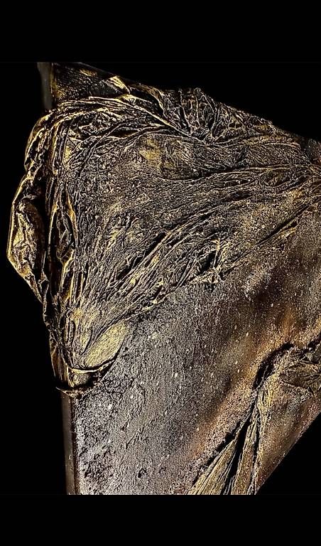 Dipinti: Exklusives 3D-Acrylgemälde Aurum et Umbra – Nuovo (secondo la descrizione) da Rubigen venduto da Julnash 2