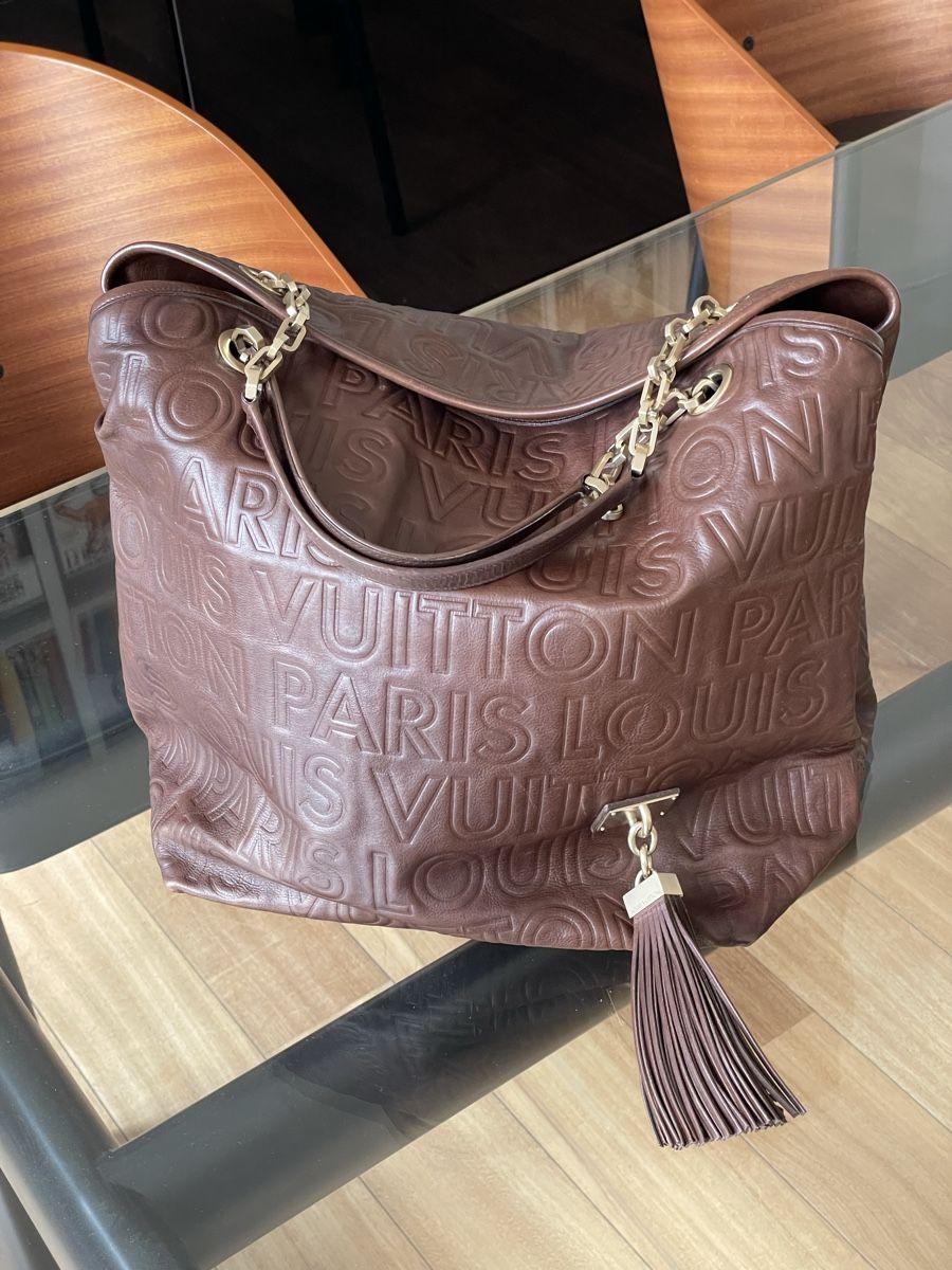 Louis Vuitton Taschen für Damen: Louis Vuitton Whisper GM chocolate - limited edition – Gebraucht aus Cologny von Jul_ez