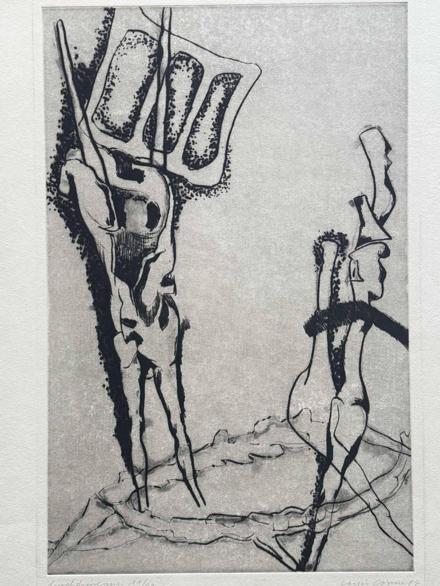 Grafica & Litografie: Louis CONNE (1905-2004) - Radierung – Usato da Solothurn venduto da NUVICO 4