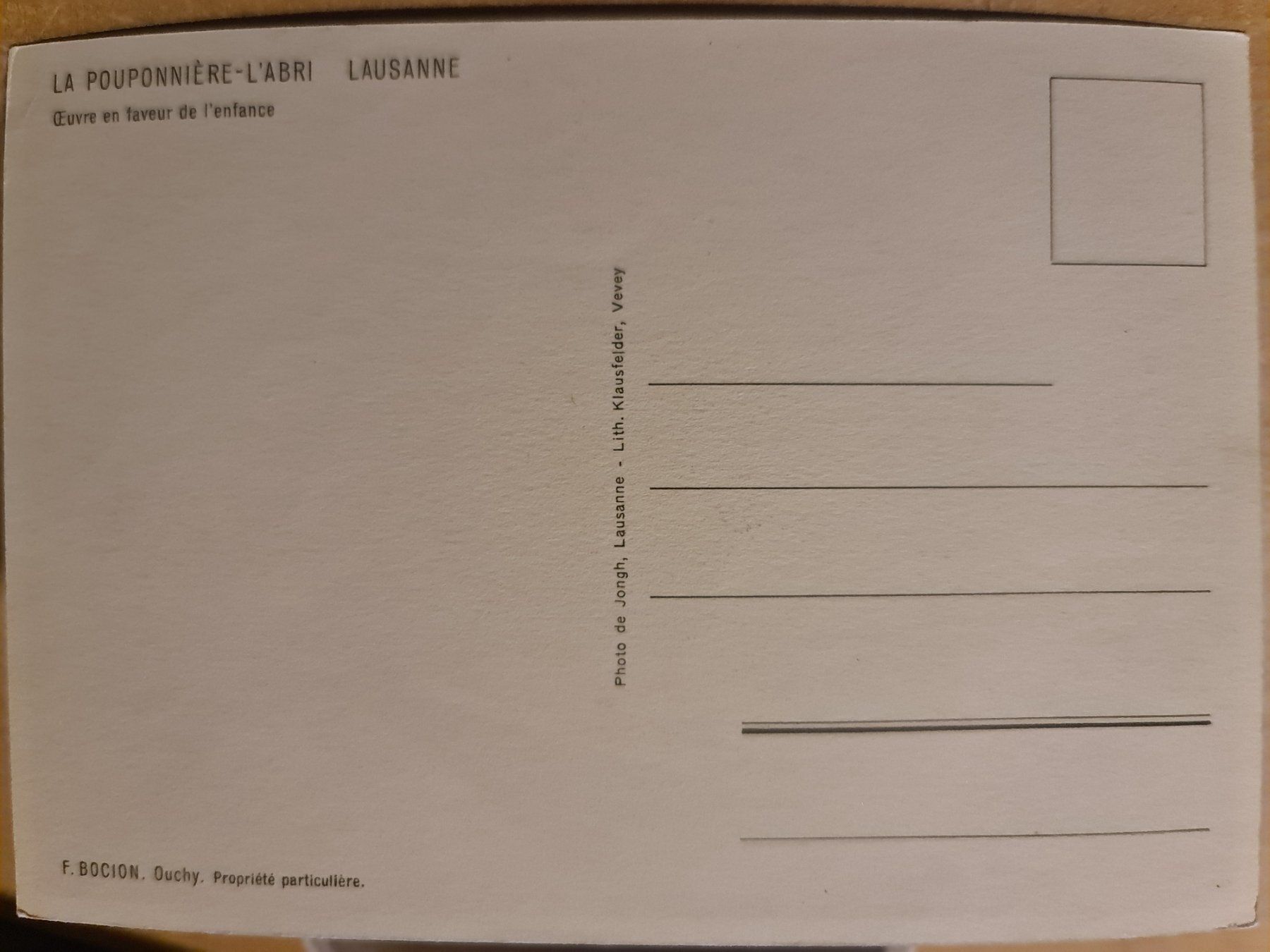 Cartoline postali: Ansichtskarte Lausanne – Nuovo (secondo la descrizione) da Dintikon venduto da Vexi 1