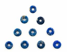 1 Stk. Lapislazuli Donut Pi-Scheibe