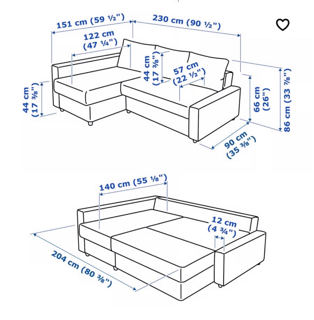Sofas: Sofa/Ecksofa ikea FRIHETEN – Gebraucht aus Solothurn von Elysuma 4