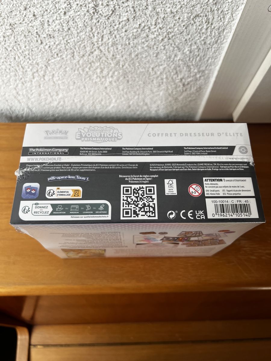 Pokémon Sammelbilder & Trading cards: Pokemon Elite Trainer Box Prismatic Evolutions Damaged – Neu und originalverpackt aus Estavayer-le-Lac von Vonmar14 2