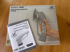 Akku-Reinigungsbürste 6-teilig  -  N E U