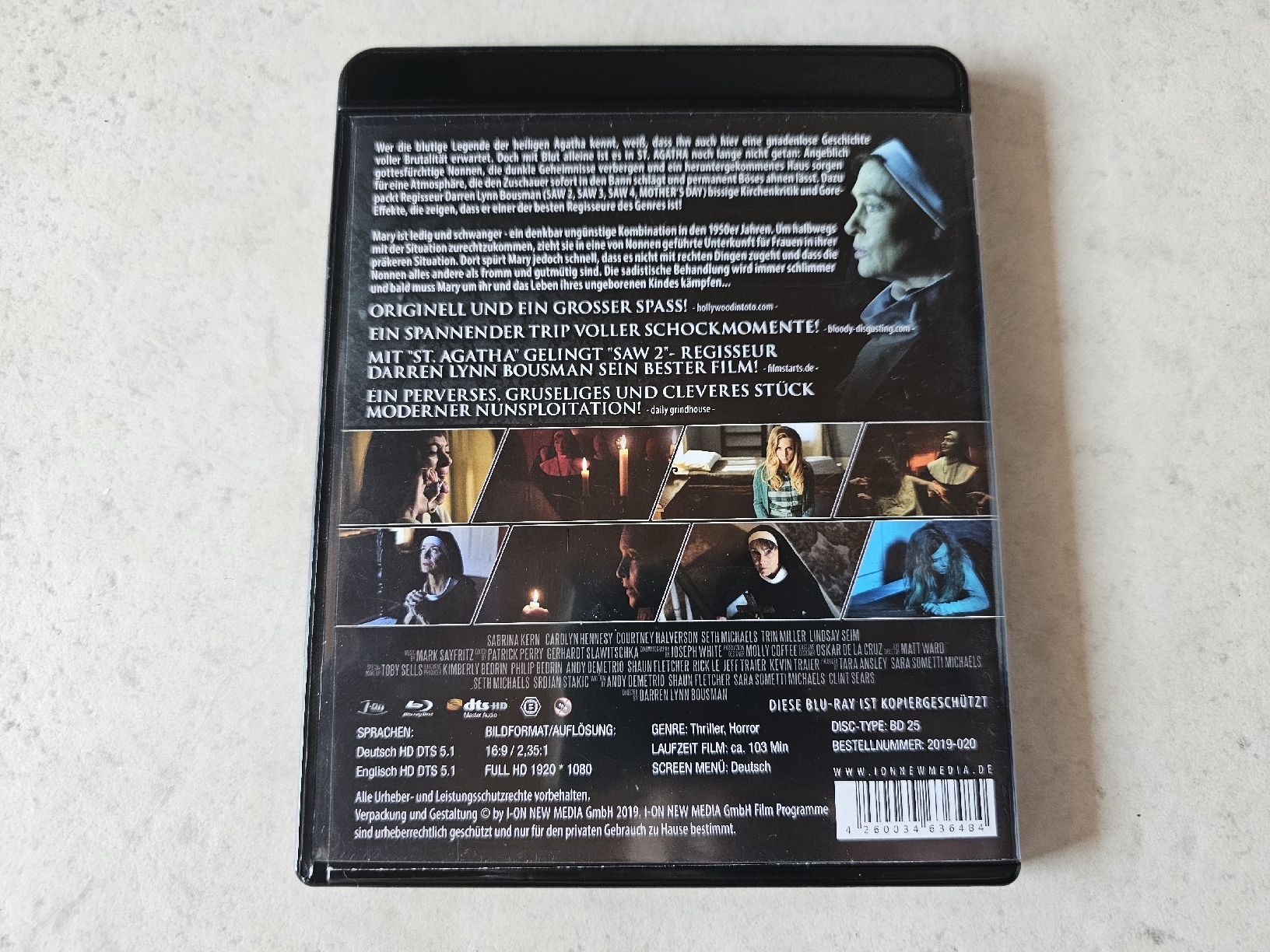 Tutti i DVDs: St. Agatha  /  Bluray – Usato da Schneisingen venduto da backstore24 1