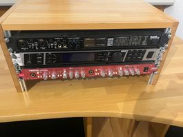 MOTU 828 mk3 / Behringer DEQ2496 / SM Pro Audio TB202