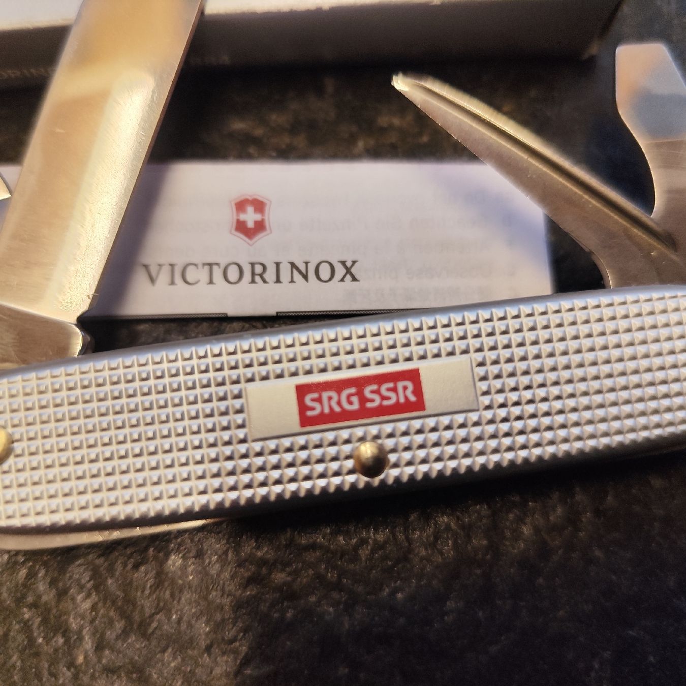Victorinox Coltelli tascabile: Victorinox SRG SSR Werbemesser – Nuovo e nell'imballaggio originale da Hellbühl venduto da 30R_R30 2