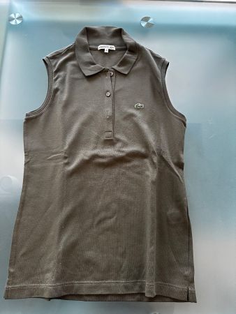 Polo sans manches femme Lacoste taille 38 vert