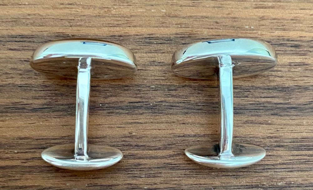 LINDENMANN Gemelli Da Uomo In Legno Di Tiglio, Colore Gunmetal/Nero, Con Custodia Regalo