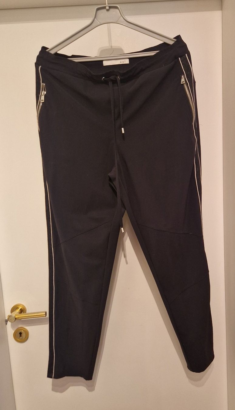Hosen: Hose von Qui Gr. 38 d'blau – Gebraucht aus Stallikon von sale-trade