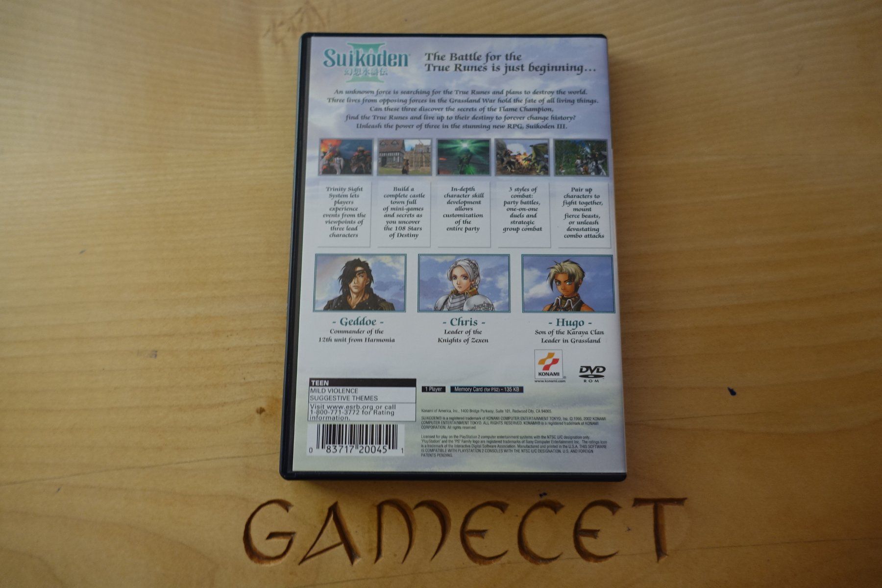 Sony Giochi: Suikoden III - Amerika – Usato da Steinach venduto da Gamecet 2
