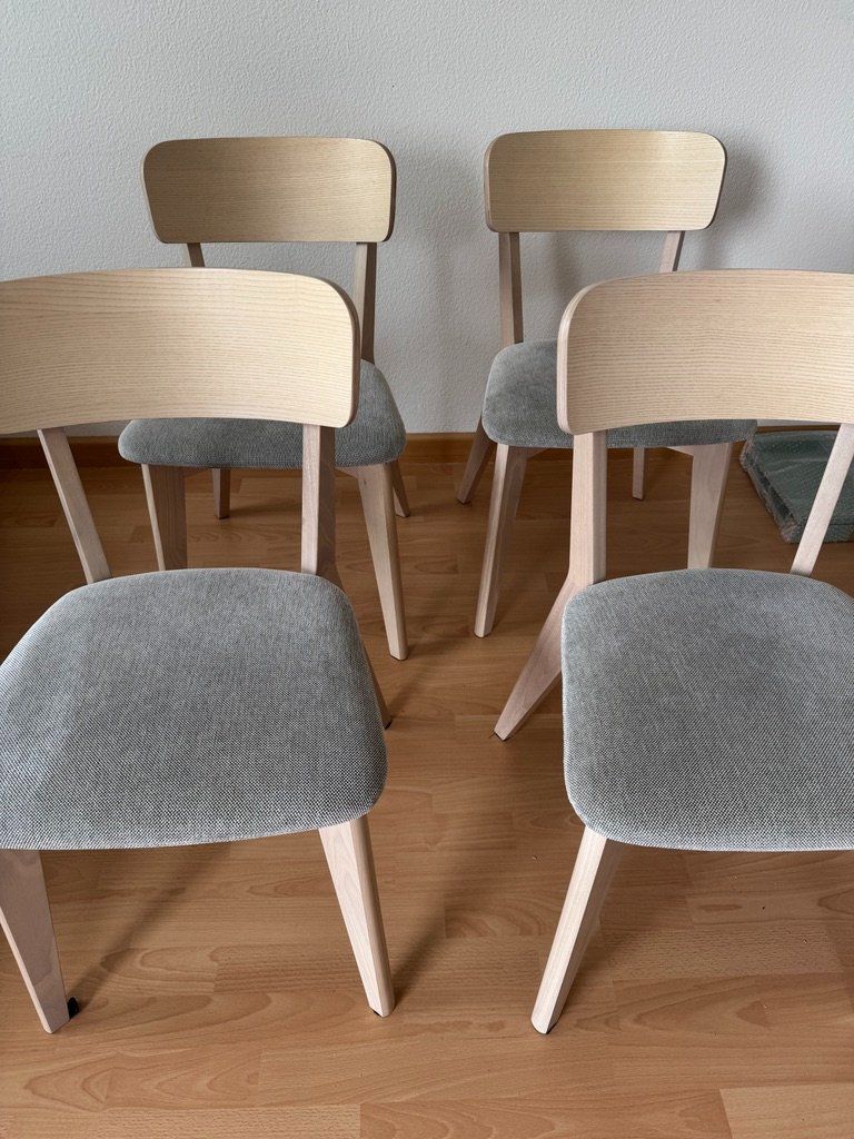Ikea Sedie: 4 × IKEA LISABO Stühle – Usato da Basel venduto da bla_h9yn