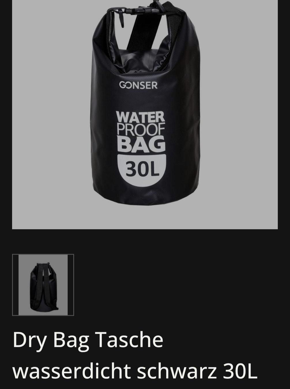Taschen: Dry Bag – Neu (gemäss Beschreibung) aus Kehrsatz von JoG9