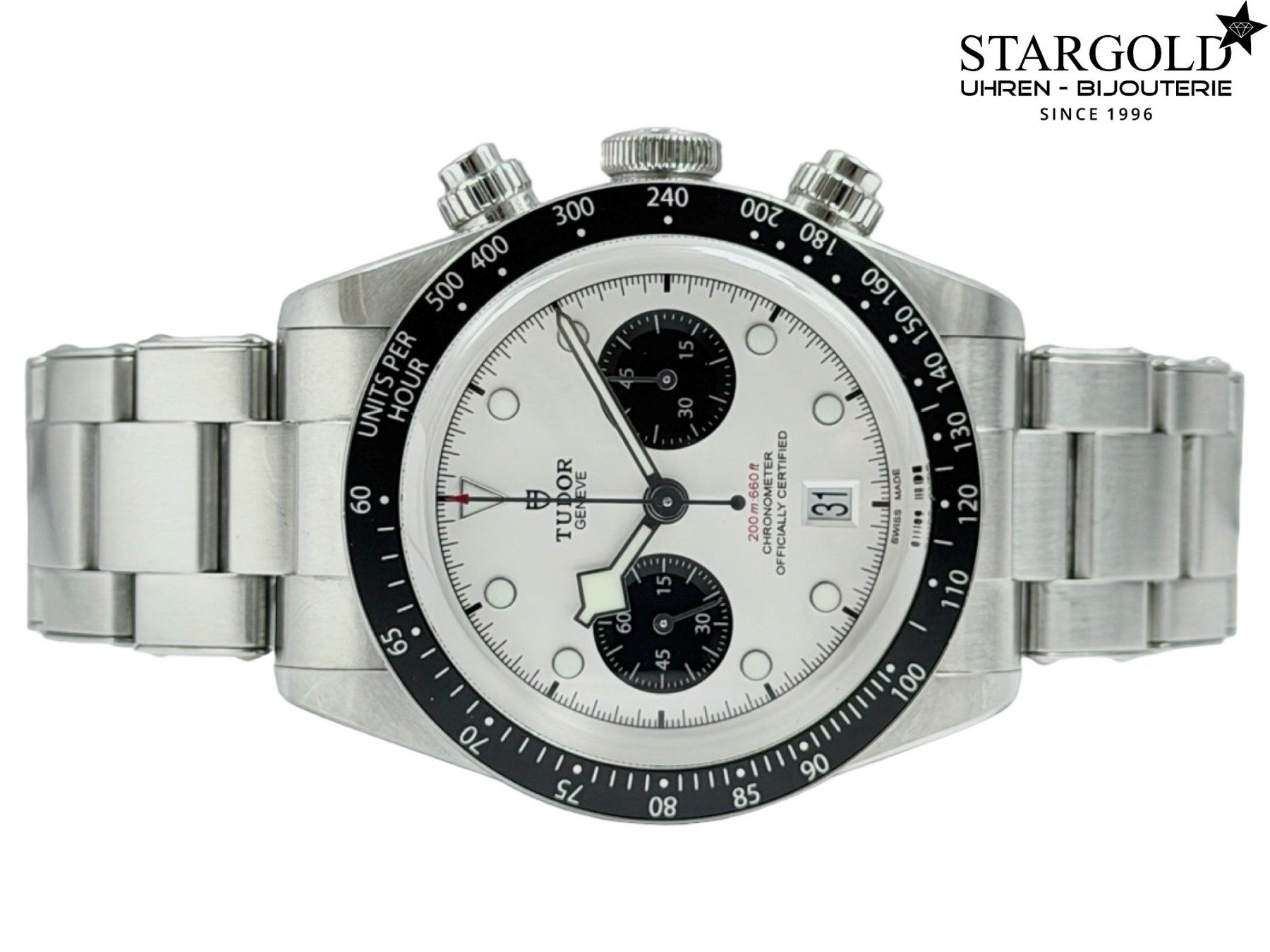 Tudor Orologi: Tudor Black Bay Chrono Panda Dial - 79360N – Usato da Zürich venduto da Stargold-Uhren 3
