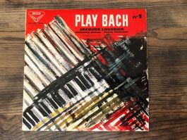 LP Schallplatte Jacques Loussier Play Bach