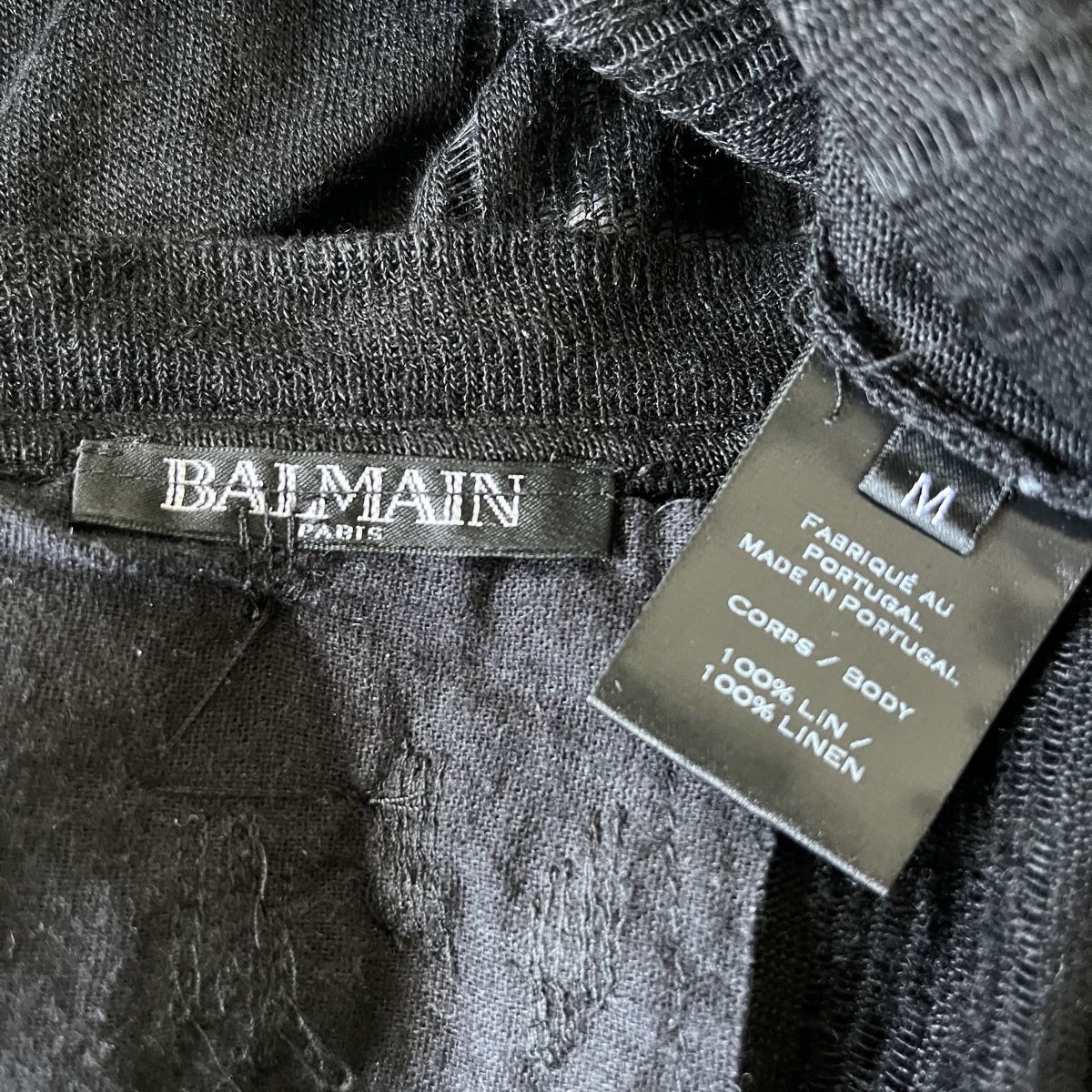 Balmain Vestiti: BALMAIN Linen T-Shit Dress – Nuovo (secondo la descrizione) da Emmen venduto da Avviivva_Com2023 7