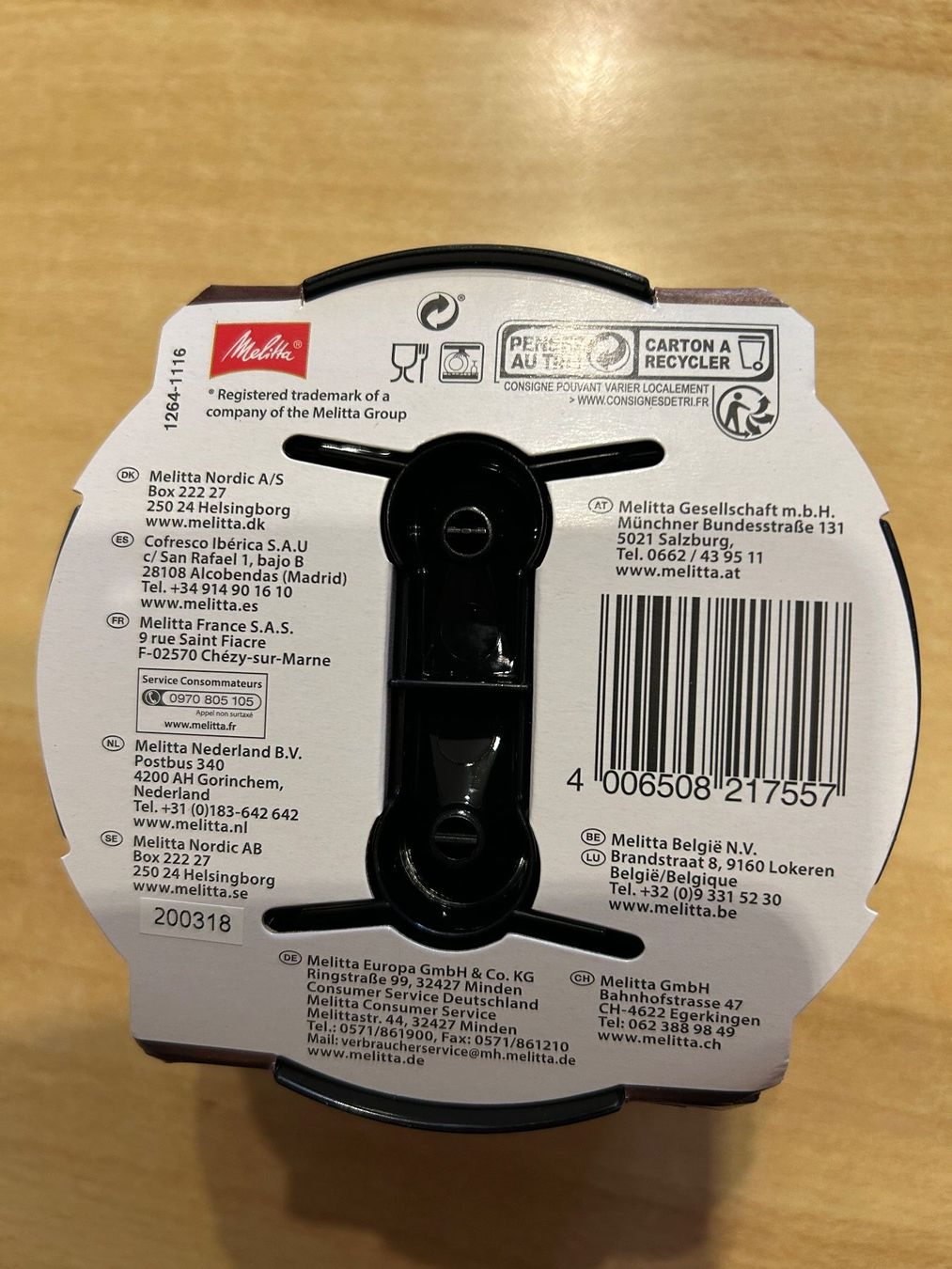 Altro per la casa: Melitta Kaffeefilter – Nuovo (secondo la descrizione) da Mürren venduto da Alex03 2