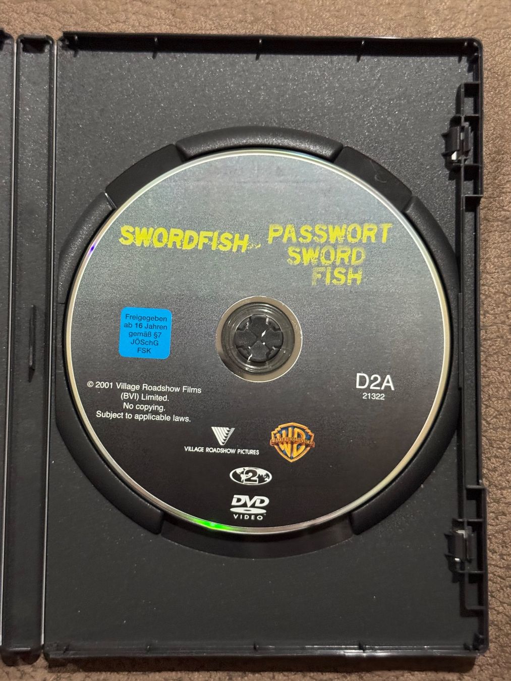 Tutti i DVDs: Passwort Sword Fish – Usato da Dietikon venduto da MuNathy 1