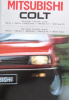 Prospekt Mitsubishi Colt von 1986 inkl. 2 Preislisten ( CH )
