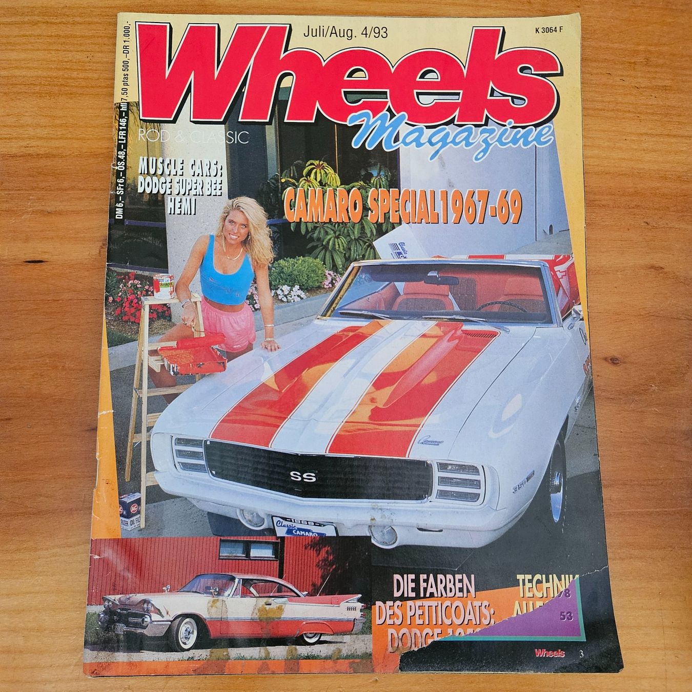 Riviste & Magazine: 2 Stück Wheels Magazine Rod & Classic1993 – Usato da St.Gallenkappel venduto da RocknSkull 1