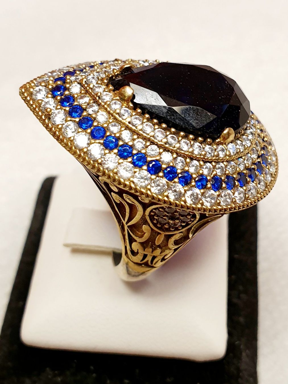 Anelli: Vintage Ring Silber 925 Grösse 59 – Nuovo (secondo la descrizione) da Zürich venduto da Bieter04 1