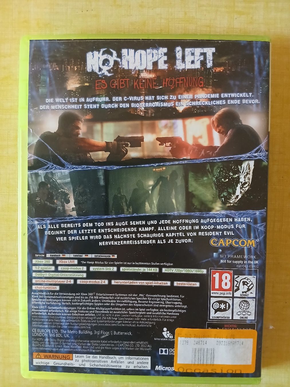 Jeux: Resident Evil 6 – D'occasion à bern par Bern27 1