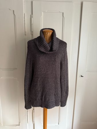 TED BAKER - Rollkragen Strickpullover silbergrau 38