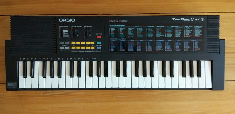 Casio Tone Bank MA 101 Acheter sur Ricardo