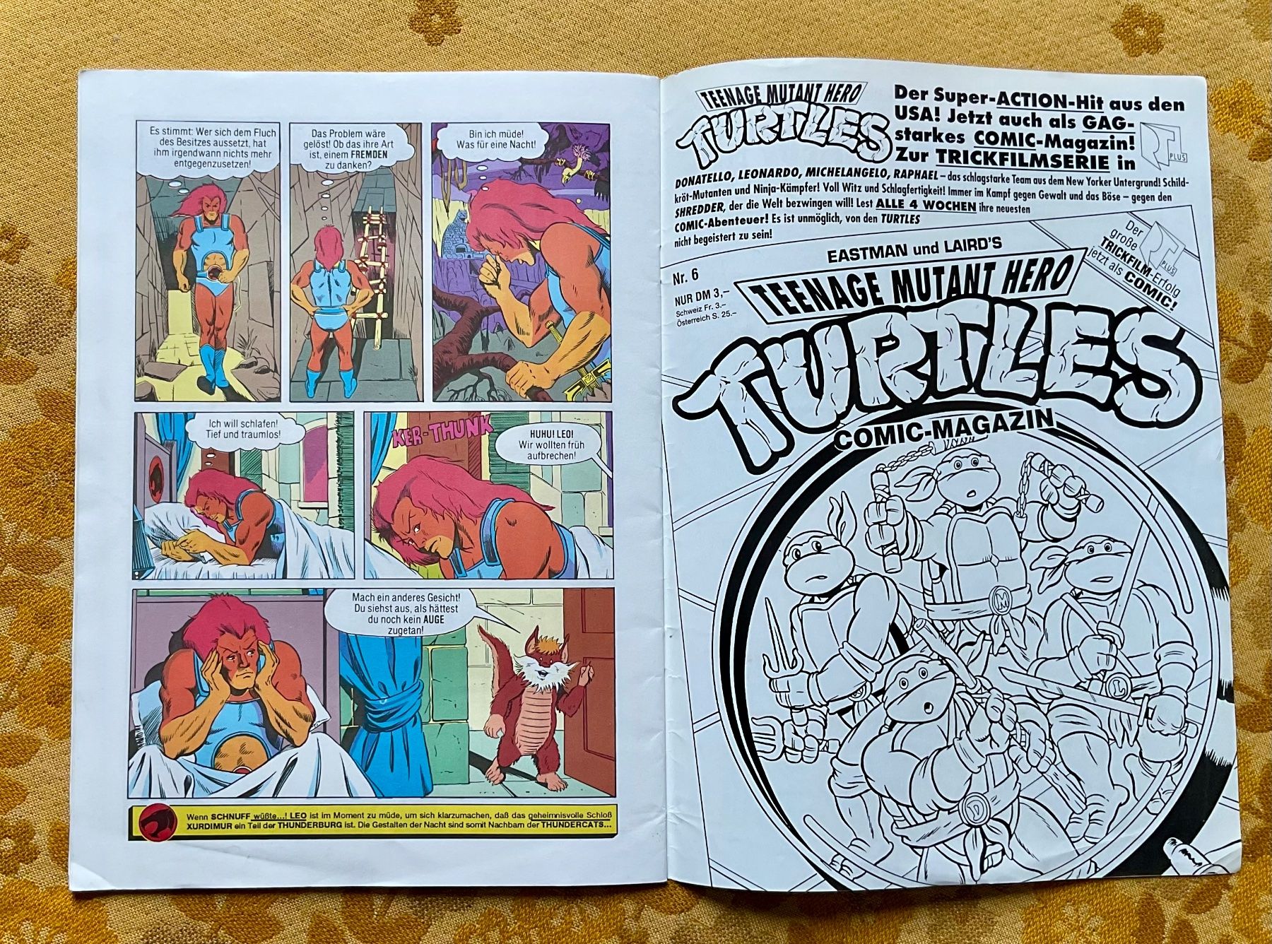 Fumetti: Thundercats Comic - Magazin Nr 4 von 1991 – Usato da Endingen venduto da nathan05 8