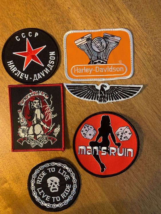 Biker Patches (Neu und originalverpackt) in Breil/Brigels für CHF 8 ...