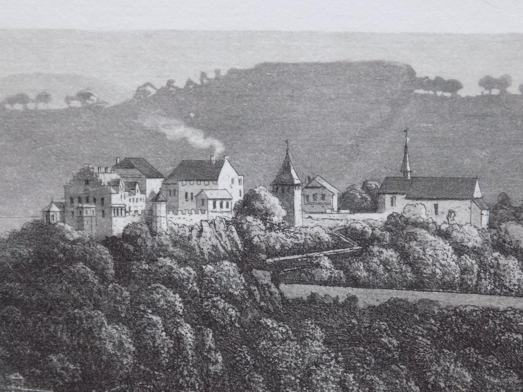 Stiche: Rheinfall Aquatinta – Gebraucht aus Risch von Rischli15 7