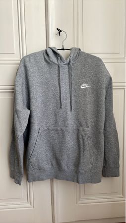 Nike Hoodie grey with hood S size