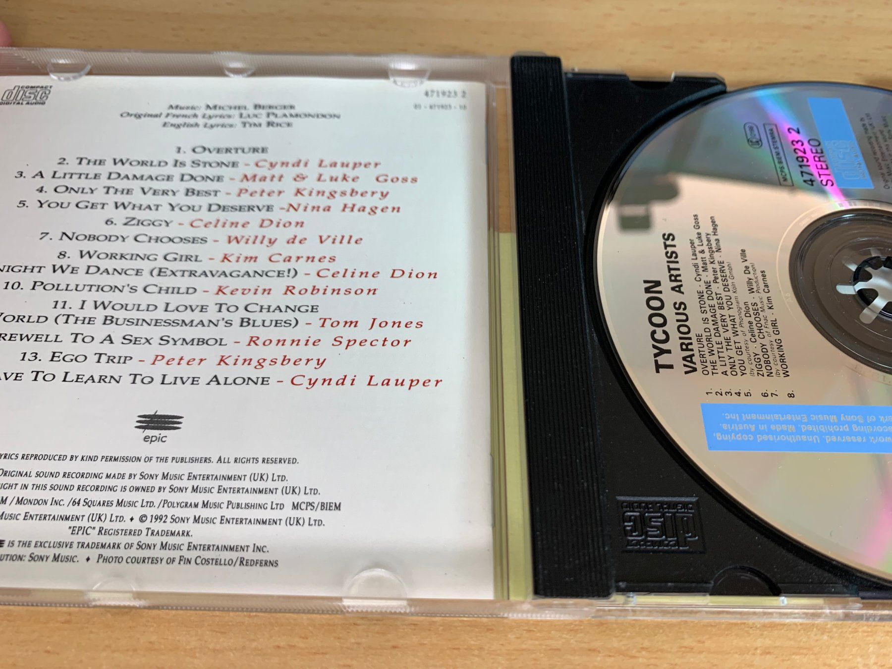 CD: Various – Tycoon – Usato da Rikon im Tösstal venduto da Alpenmutz 2